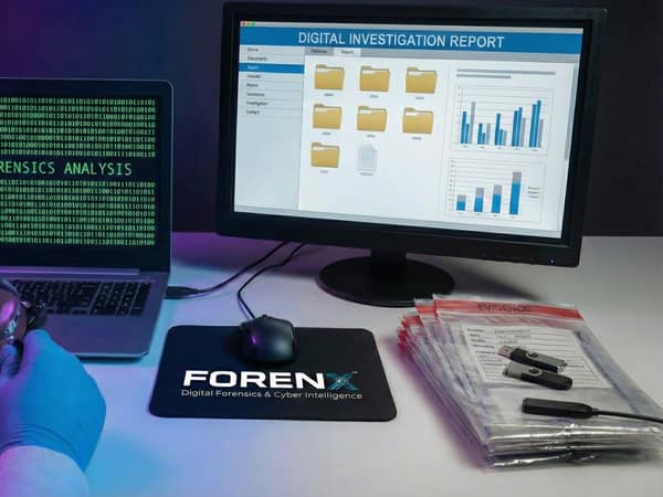 Digital evidence examination at the ForenX lab